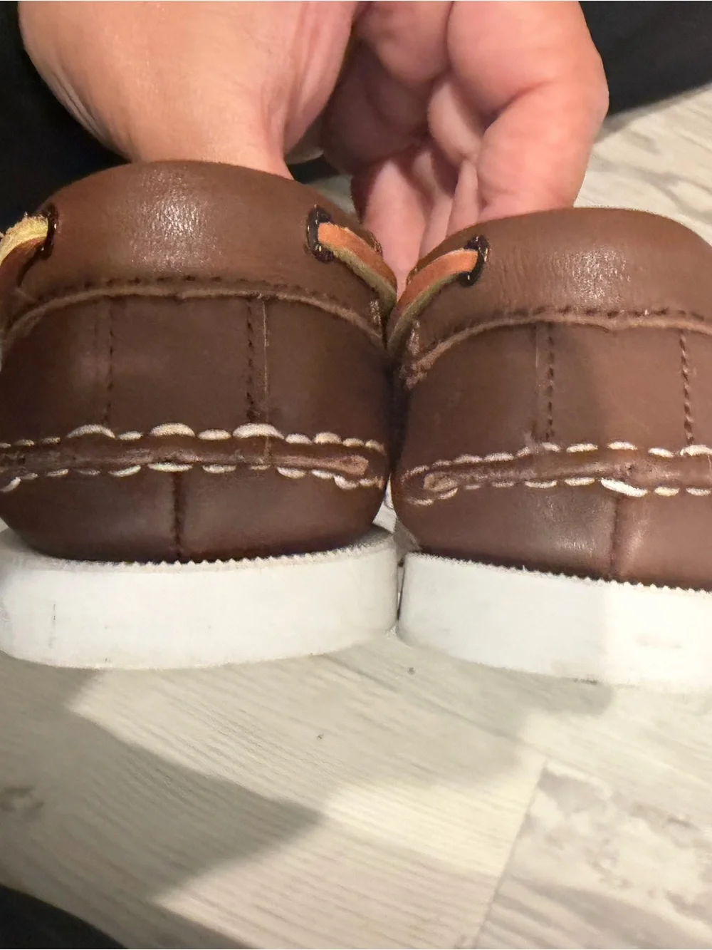 Sperry Authentic Original 2-Eye Leather Boat Shoe 4M